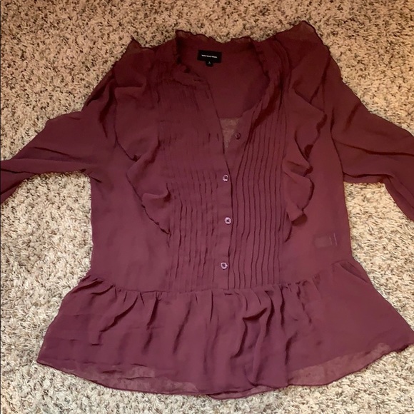 Ruffle trim blouse - Picture 2 of 2